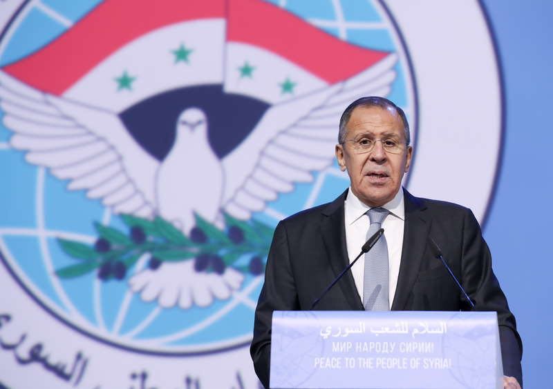 lavrov in sochi syrie congres jan 18