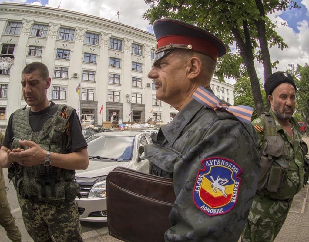 Rebellen in Donbas