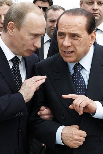 Vladimir Putin in Italy 17 18 April 2008 4