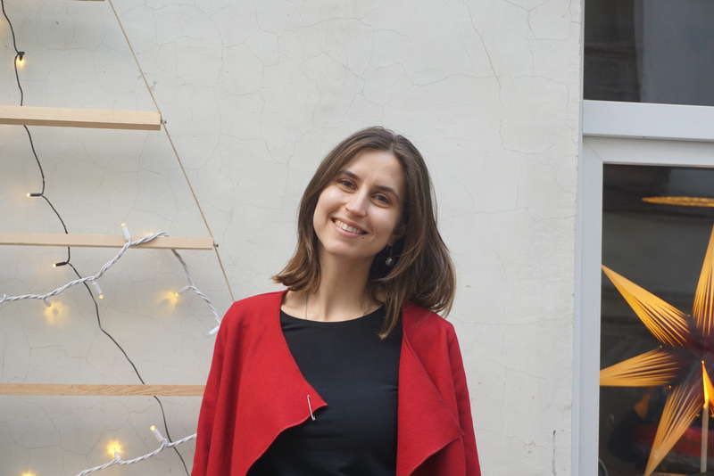 Darja bij sociaal café
