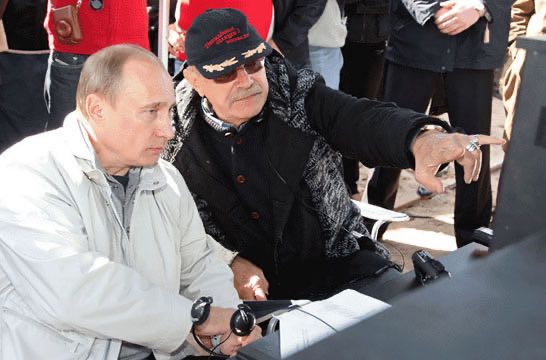 2008 05 13 Владимир Путин Никита Михалков 2