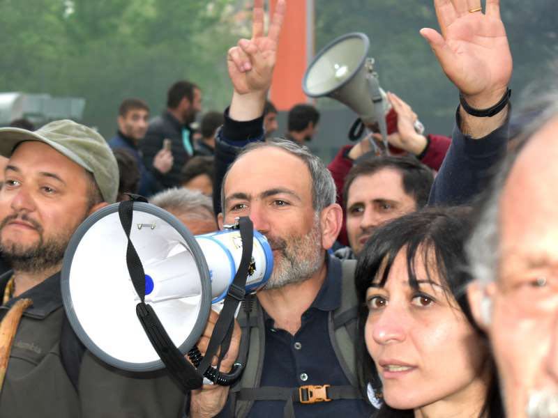 nikol pashinyan 13 apr 2018