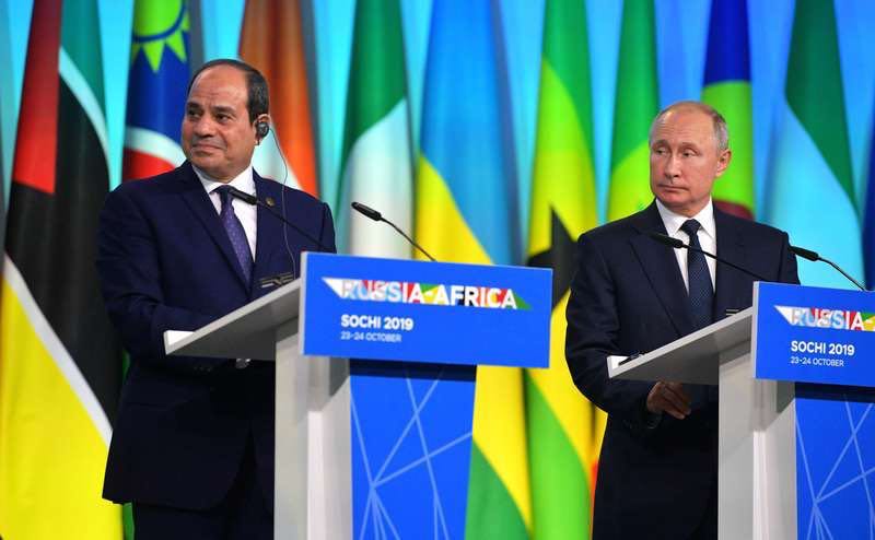 sisi and putin sochi oct 2019