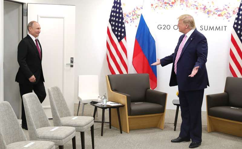 trump en poetin g20 osaka