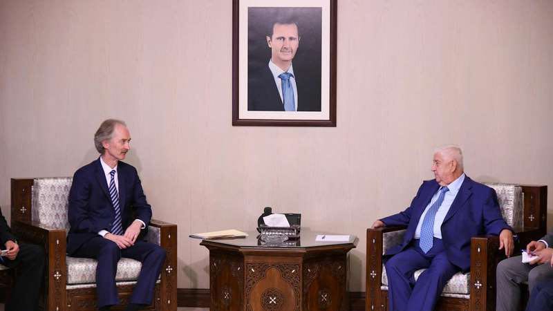vn gezant en syrische minister