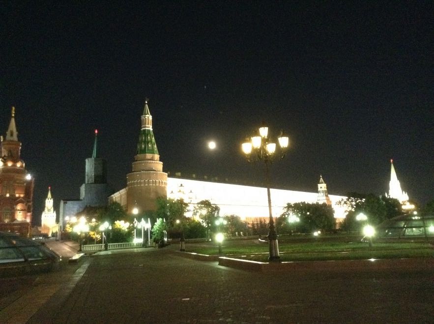 Red Square by night