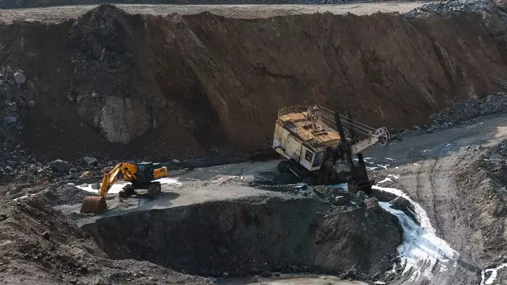 Grafietmijn in de Oekraïense regio Kirovohrad. Foto: ANP / EPA / Arsen Dzodzaiev