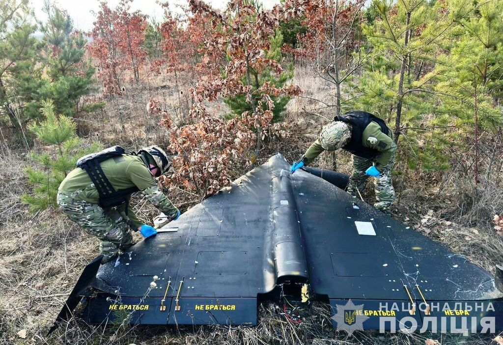 Remains of Shahed drone in Vinnytsia Oblast, 18 March 2024 