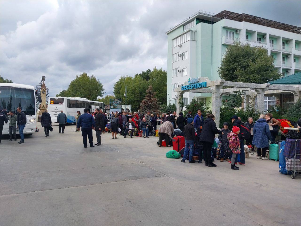 evacuation chornobaivka