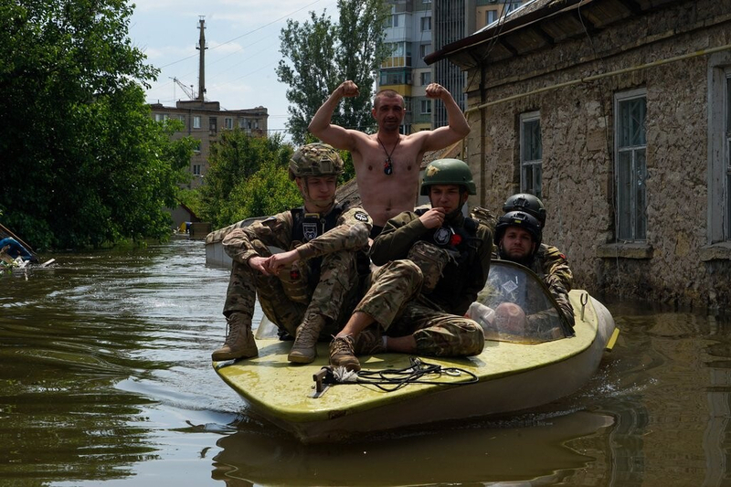 kherson flooded pictur igor burdyga