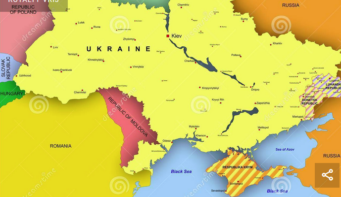 krim en zee van azov
