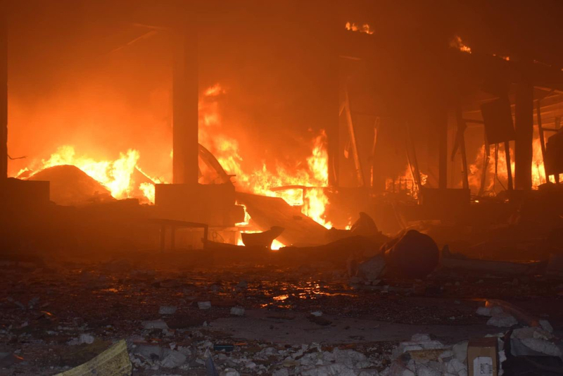 odessa raketaanval 8 mei 2023 foto southern command