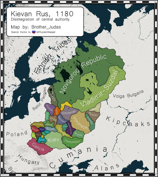 oekraine kiev rus kaart