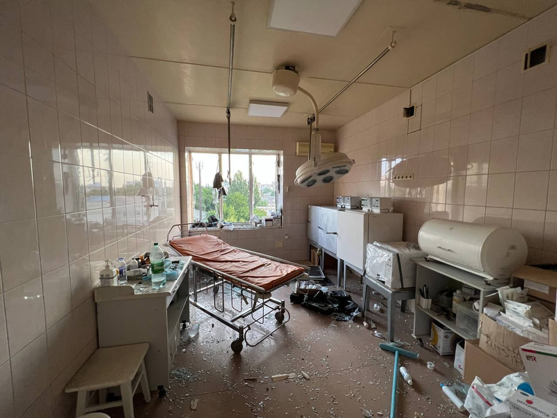 oekraine noodhospitaal in mikolajiv 1 aug