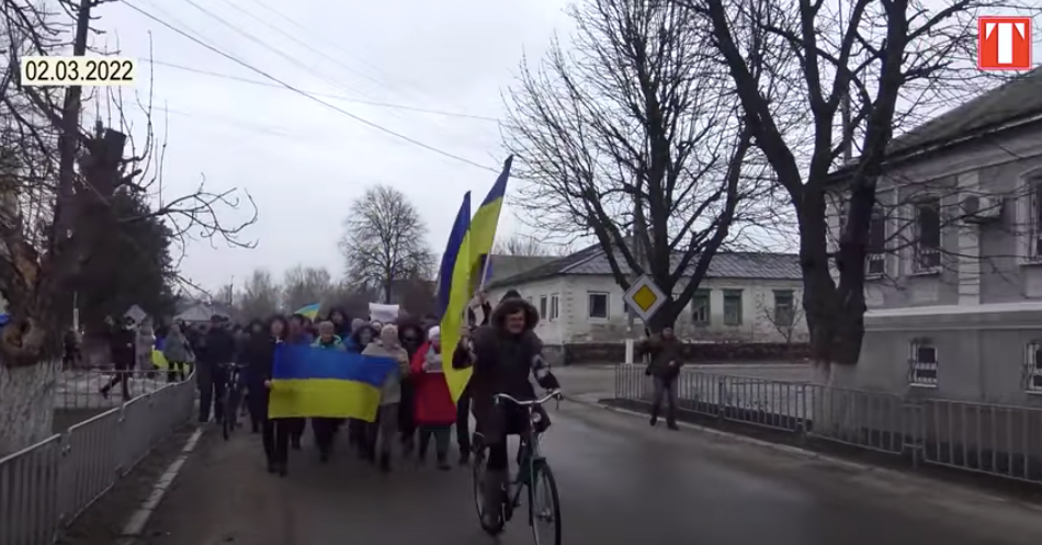 oekraine verzet starobilsk foto municipality