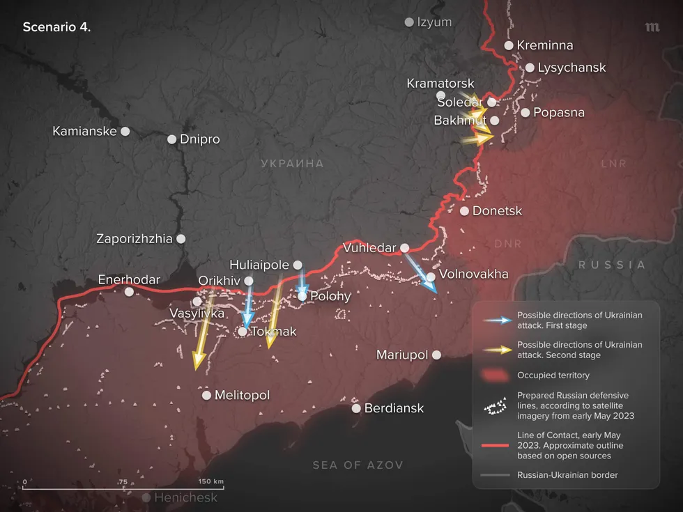 scenario 4 ukraine counteroffensive meduza