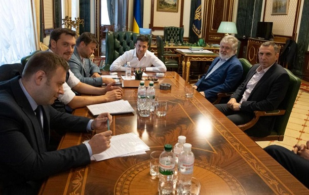 zelensky en kolomojsky foto oekr president site