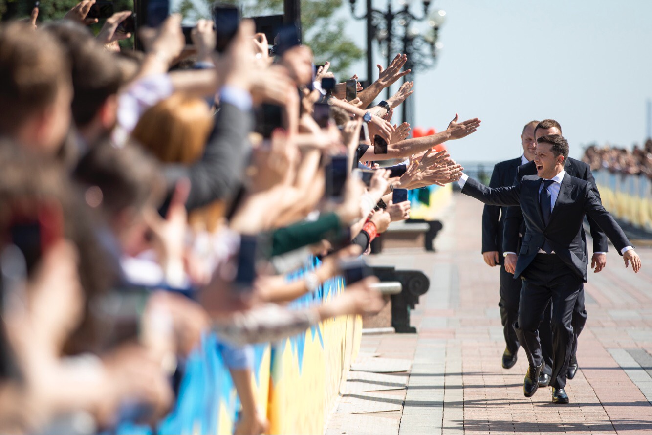 zelensky inauguratie 1