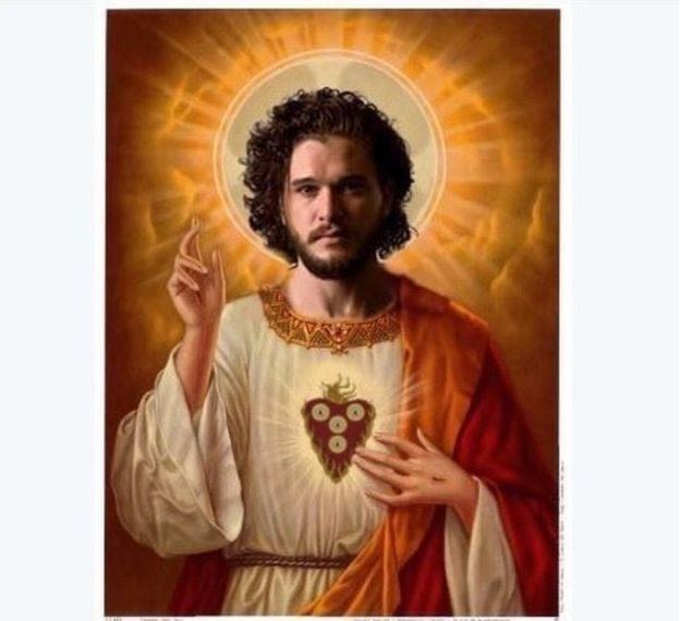 extremismewet jon snow als jezus post van daniil markin