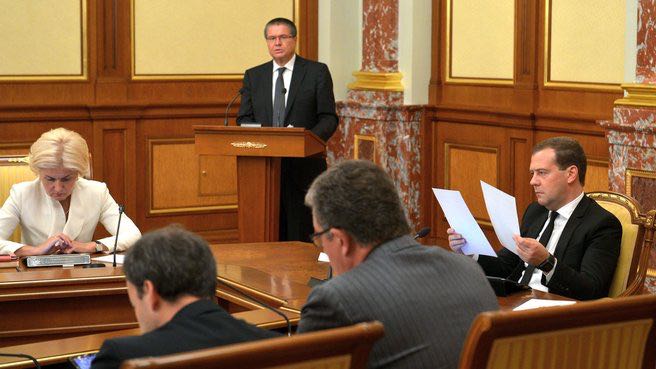 Ulyukayev and Medvedev