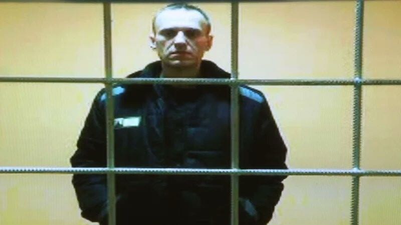navalny achter tralies