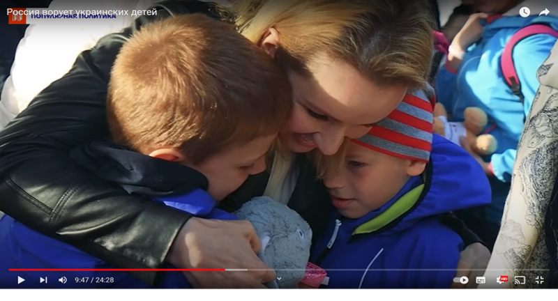 lvova belova met weeskinderen